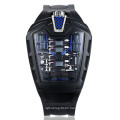 Relogio Masculino K-724D Fashion Mens Watches Top Brand Luxury Unique silicone Waterproof Wrist Watch Men Sport Quartz Clock